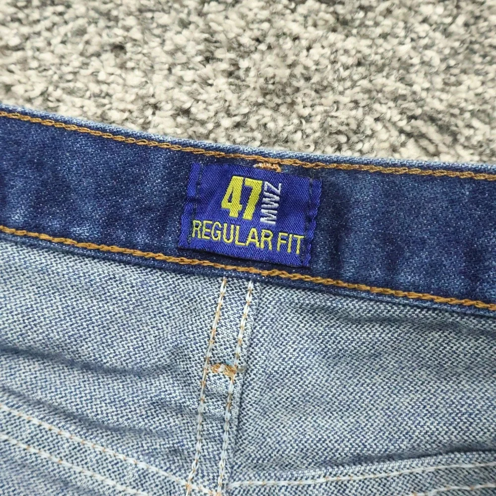 Wrangler Jeans Men's 40x27 cowbot cut Blue Denim Western Workwear